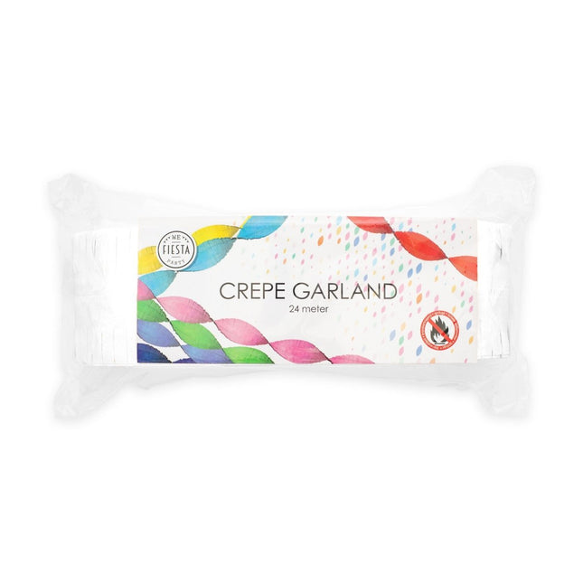Witte Slingers Crepe 24m - Partywinkel - 5712735011613