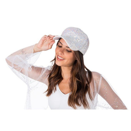 Witte Strass Pet One Size van CHAKS koop je bij Partywinkel