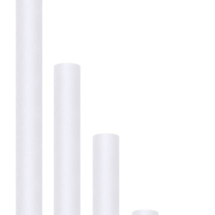 Witte Tule Rol 80cm 9m van Partydeco koop je bij Partywinkel