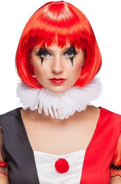 Witte Tulekraag van Orlob koop je bij Partywinkel