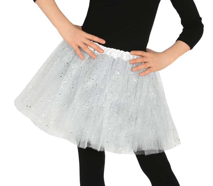 Witte Tutu Kind 31cm van Fiestas Guirca koop je bij Partywinkel