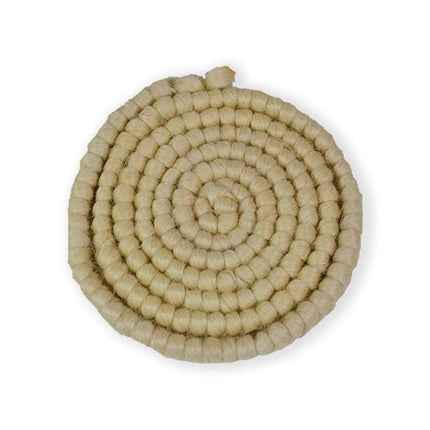 Crêpe di lana colore naturale/buffalo (100 cm)
