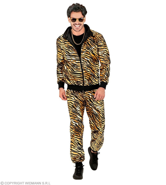 Zebra Trainingspak Fout Goud - Partywinkel - 8003558793815