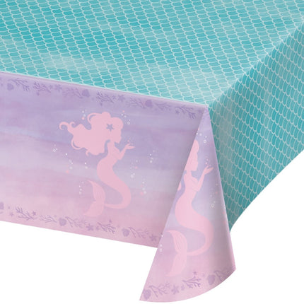Zeemeermin Tafelkleed 2,59m van Creative Converting koop je bij Partywinkel