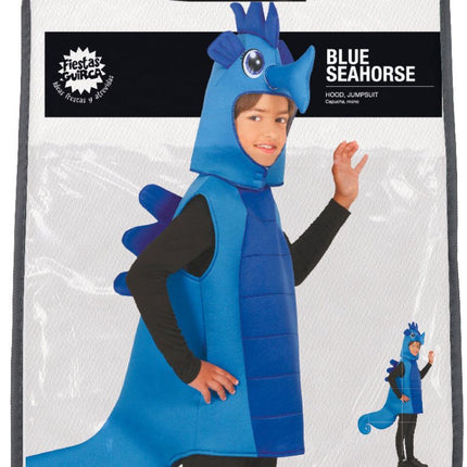 Zeepaardje Kostuum Blauw Kind - Partywinkel - 8434077785317