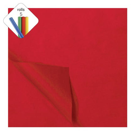 Carta velina rosso scuro 50x70cm
