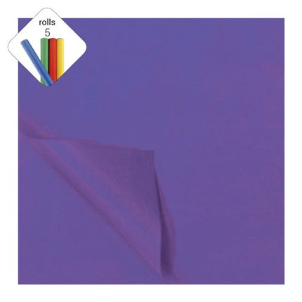 Carta di seta in pile viola 50x70cm