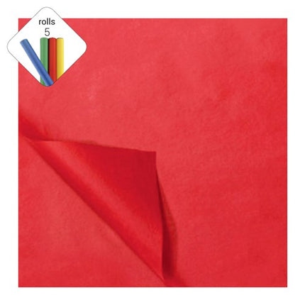 Carta velina rossa 50x70cm