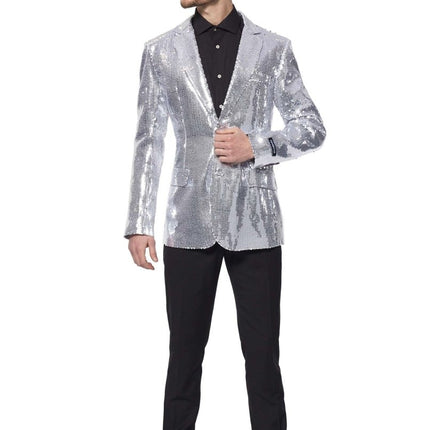 Zilver Pak Pailletten van Suitmeister koop je bij Partywinkel