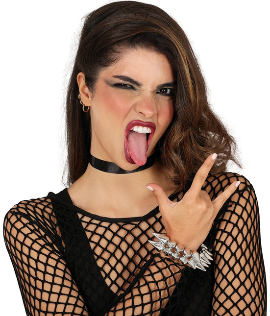 Zilveren Armband Punk - Partywinkel - 8434077168998