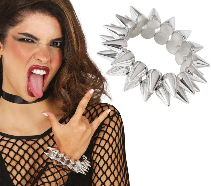 Zilveren Armband Punk - Partywinkel - 8434077168998