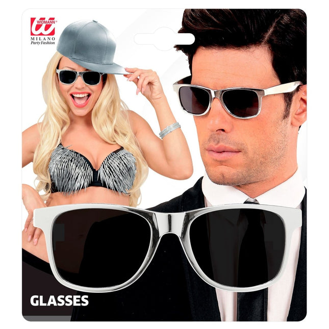 Zilveren Bril van Widmann koop je bij Partywinkel