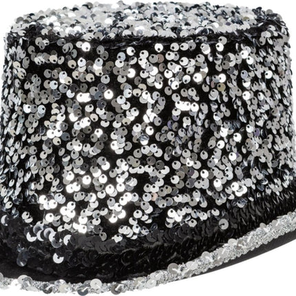 Zilveren Glitterhoed van Orlob koop je bij Partywinkel