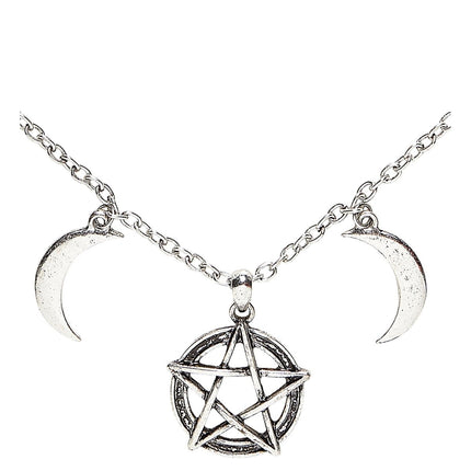 Zilveren Ketting Esoterische van Widmann koop je bij Partywinkel