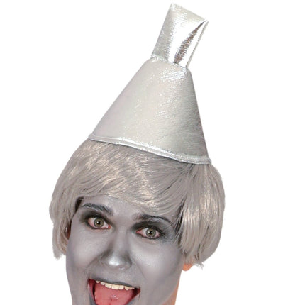 Zilveren Kostuum Heren Tin Man - Partywinkel - 8434077841907
