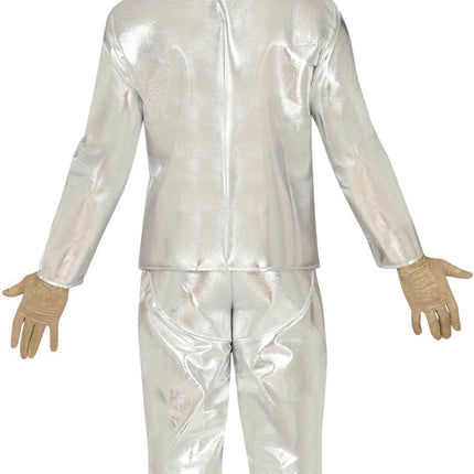 Zilveren Kostuum Heren Tin Man - Partywinkel - 8434077841907