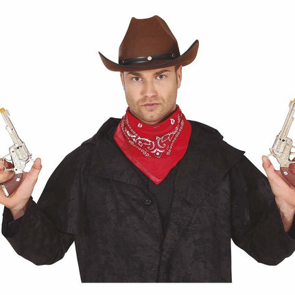 Zilveren Nep Geweer 25cm van Fiestas Guirca koop je bij Partywinkel