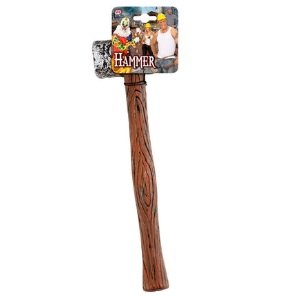 Zilveren Nep Hamer 38cm van Widmann koop je bij Partywinkel