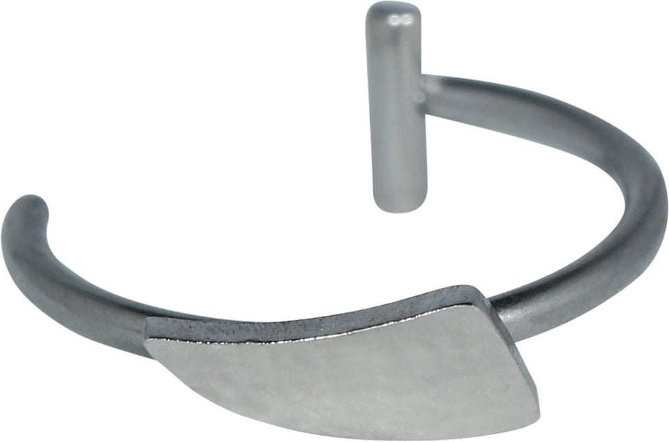 Zilveren Nep Piercing Gothic 2st van Fiestas Guirca koop je bij Partywinkel