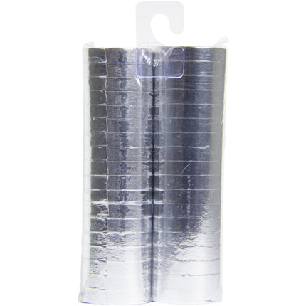 Zilveren Serpentines Metallic 4m 18 ringen 2st van Folat koop je bij Partywinkel