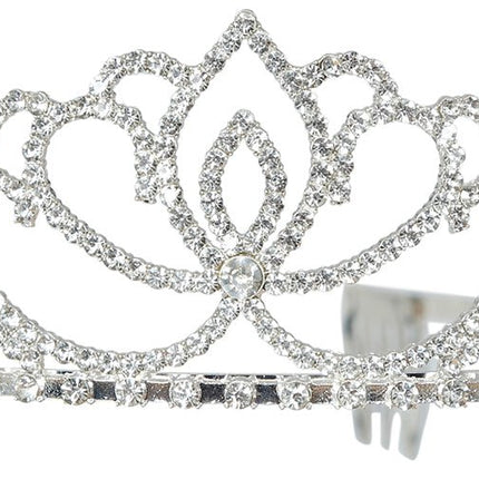 Zilveren Tiara - Partywinkel - 8434077230077