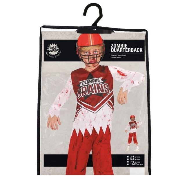 Zombie Sporter Halloween Kostuum Kind van Fiestas Guirca koop je bij Partywinkel