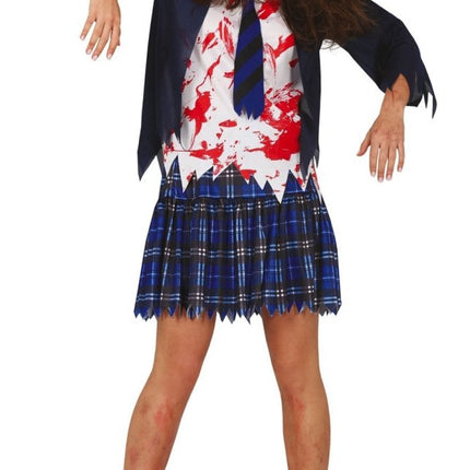 Zombie Student Halloween Kostuum Dames van Fiestas Guirca koop je bij Partywinkel