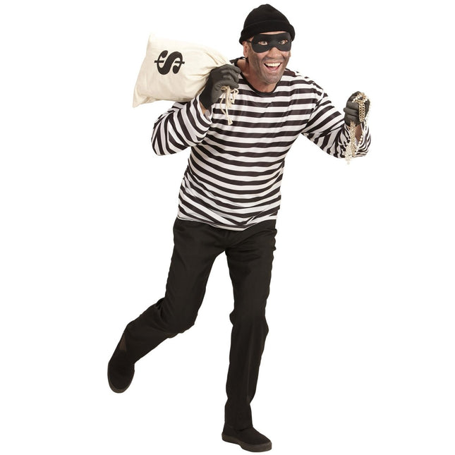 Zwart Oogmasker Inbreker van Widmann koop je bij Partywinkel