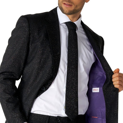 Zwart Pak Glitter van OppoSuits koop je bij Partywinkel