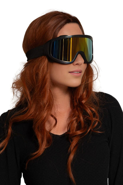 Zwart Skibril van Partychimp koop je bij Partywinkel