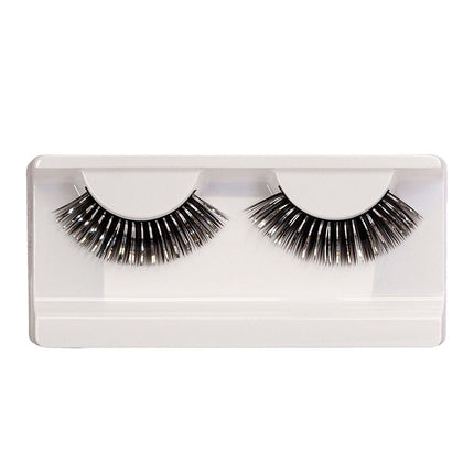 Zwart Zilveren Nep Wimpers van Widmann koop je bij Partywinkel