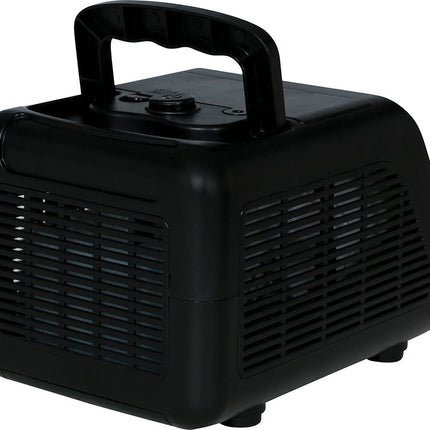 Zwarte Bellenblaas Machine 18cm - Partywinkel - 8434077315316