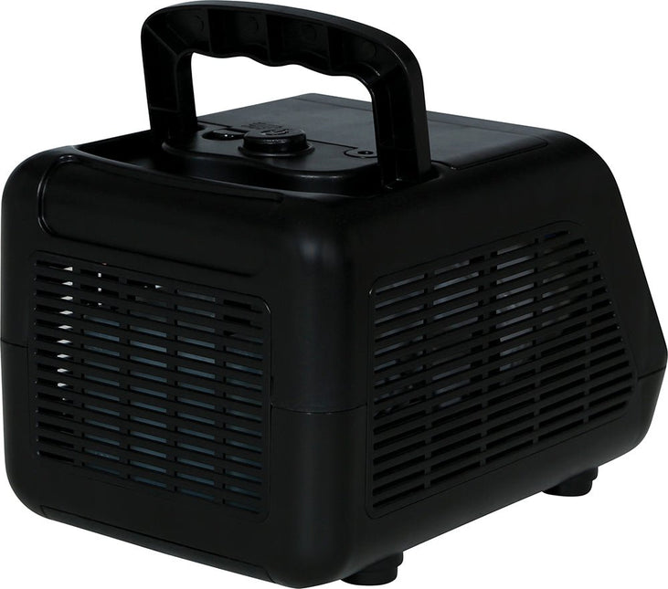 Zwarte Bellenblaas Machine 18cm - Partywinkel - 8434077315316