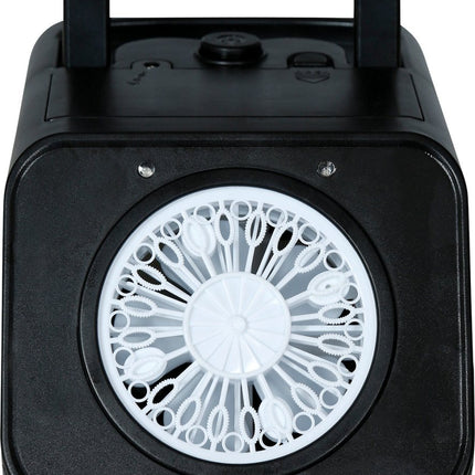 Zwarte Bellenblaas Machine 18cm - Partywinkel - 8434077315316