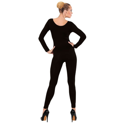 Zwarte Body Suit Dames Lang van Widmann koop je bij Partywinkel