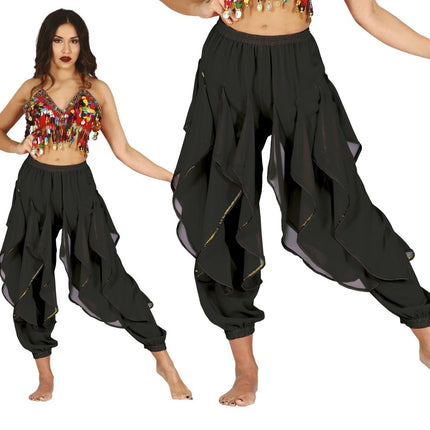 Pantaloni neri Danzatrice del ventre