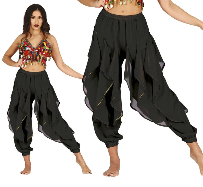 Pantaloni neri Danzatrice del ventre