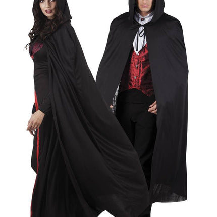 Zwarte Cape Vampier 1,8m van Boland koop je bij Partywinkel