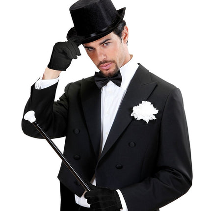 Zwarte Handschoenen van Widmann koop je bij Partywinkel