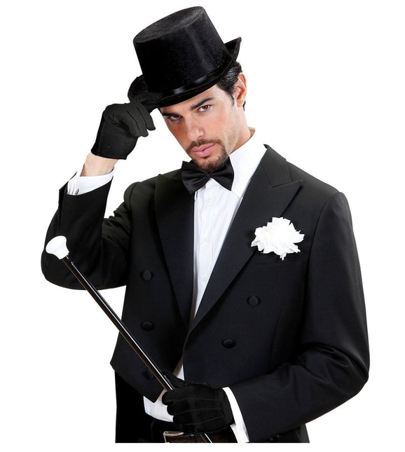 Zwarte Handschoenen van Widmann koop je bij Partywinkel