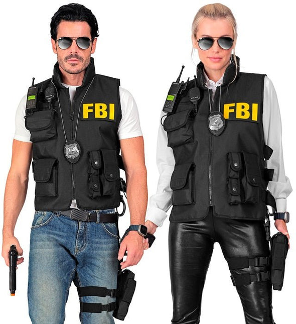 Zwarte Holster Linkerbeen van Widmann koop je bij Partywinkel