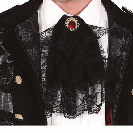 Zwarte Kraag Kant van Fiestas Guirca koop je bij Partywinkel