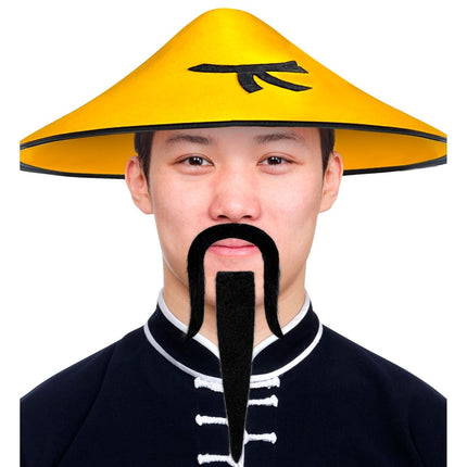 Zwarte Nep Snor En Sik 2 delig van Widmann koop je bij Partywinkel