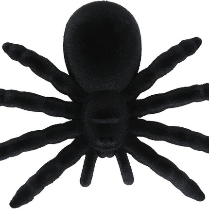 Zwarte Nep Spin 14cm van Fiestas Guirca koop je bij Partywinkel