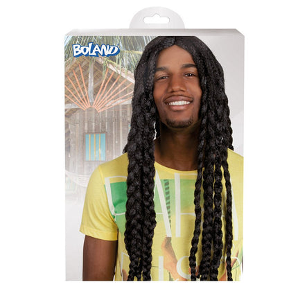 Zwarte Pruik Soul Rebel van Boland koop je bij Partywinkel