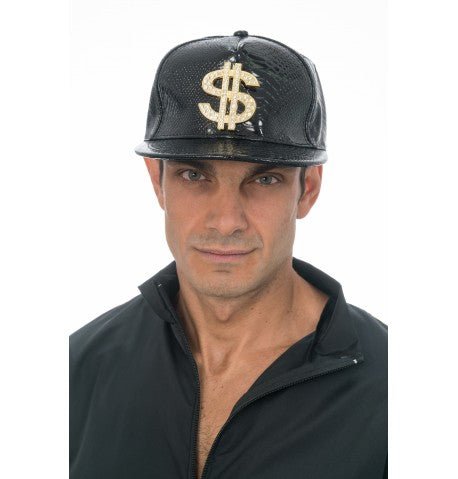 Zwarte Rapper Bet Dollar One Size van CHAKS koop je bij Partywinkel