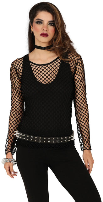 Zwarte Riem Stud 1,3m - Partywinkel - 8434077167854