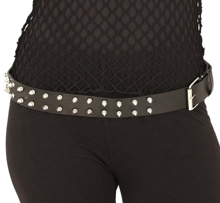 Zwarte Riem Stud 1,3m - Partywinkel - 8434077167854