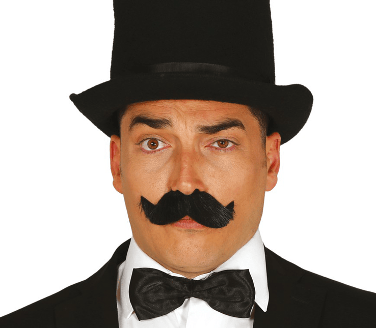 Zwarte Snor van Fiestas Guirca koop je bij Partywinkel