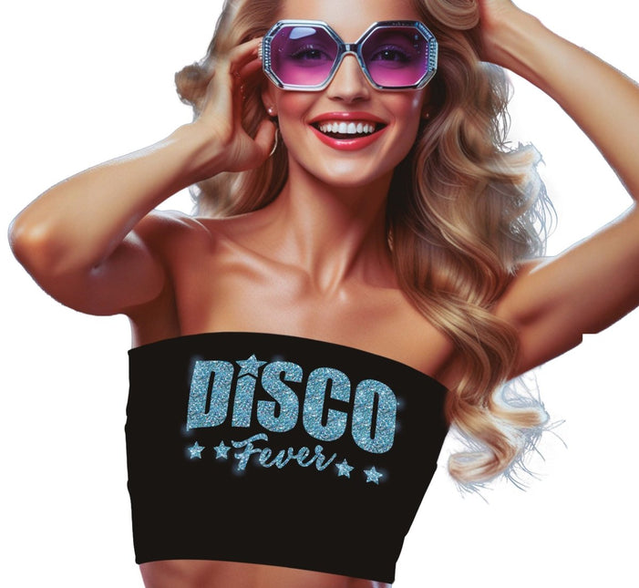Zwarte Top Disco Fever van Fiestas Guirca koop je bij Partywinkel